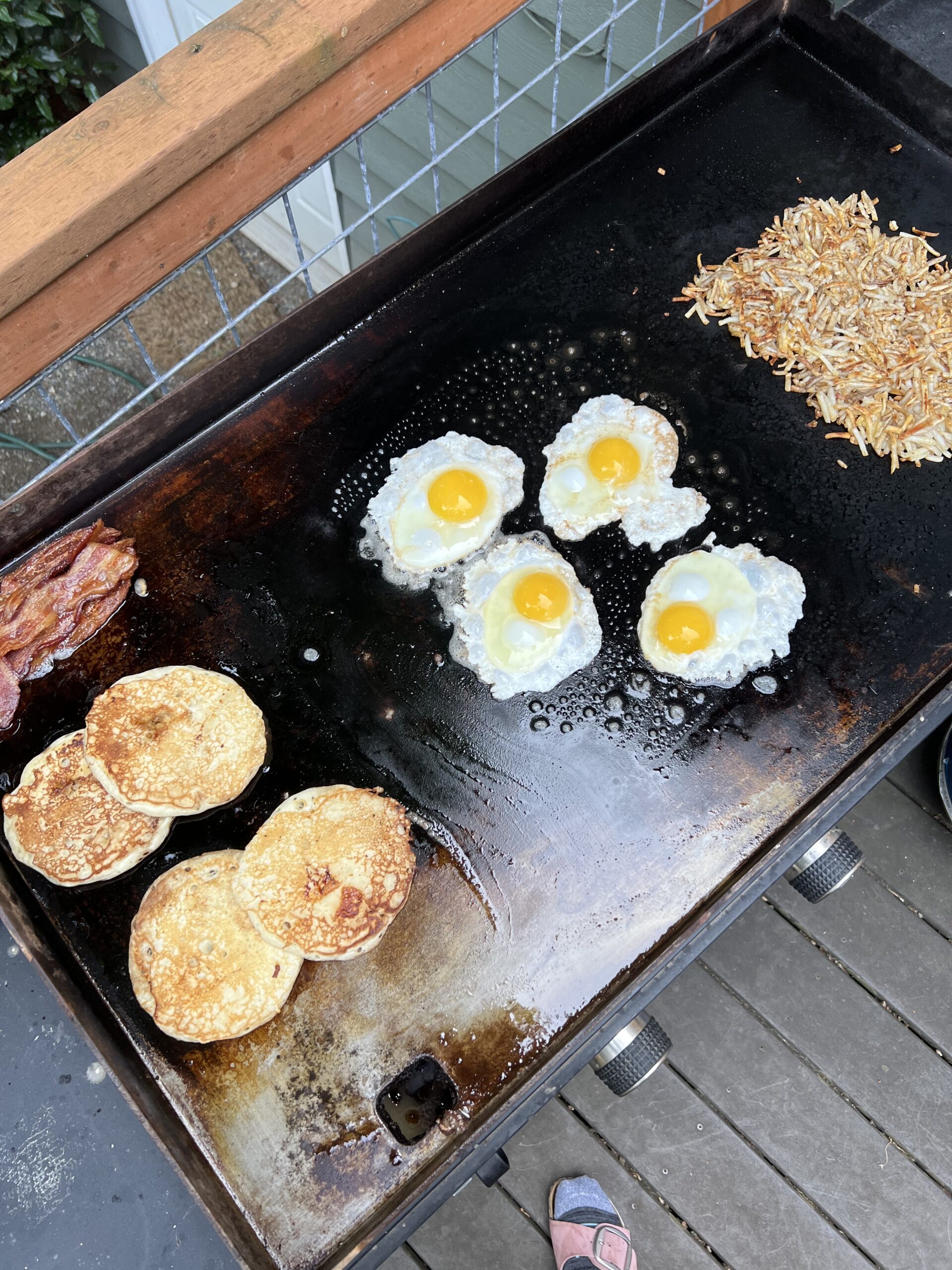 Breakfast on the Flat Top
