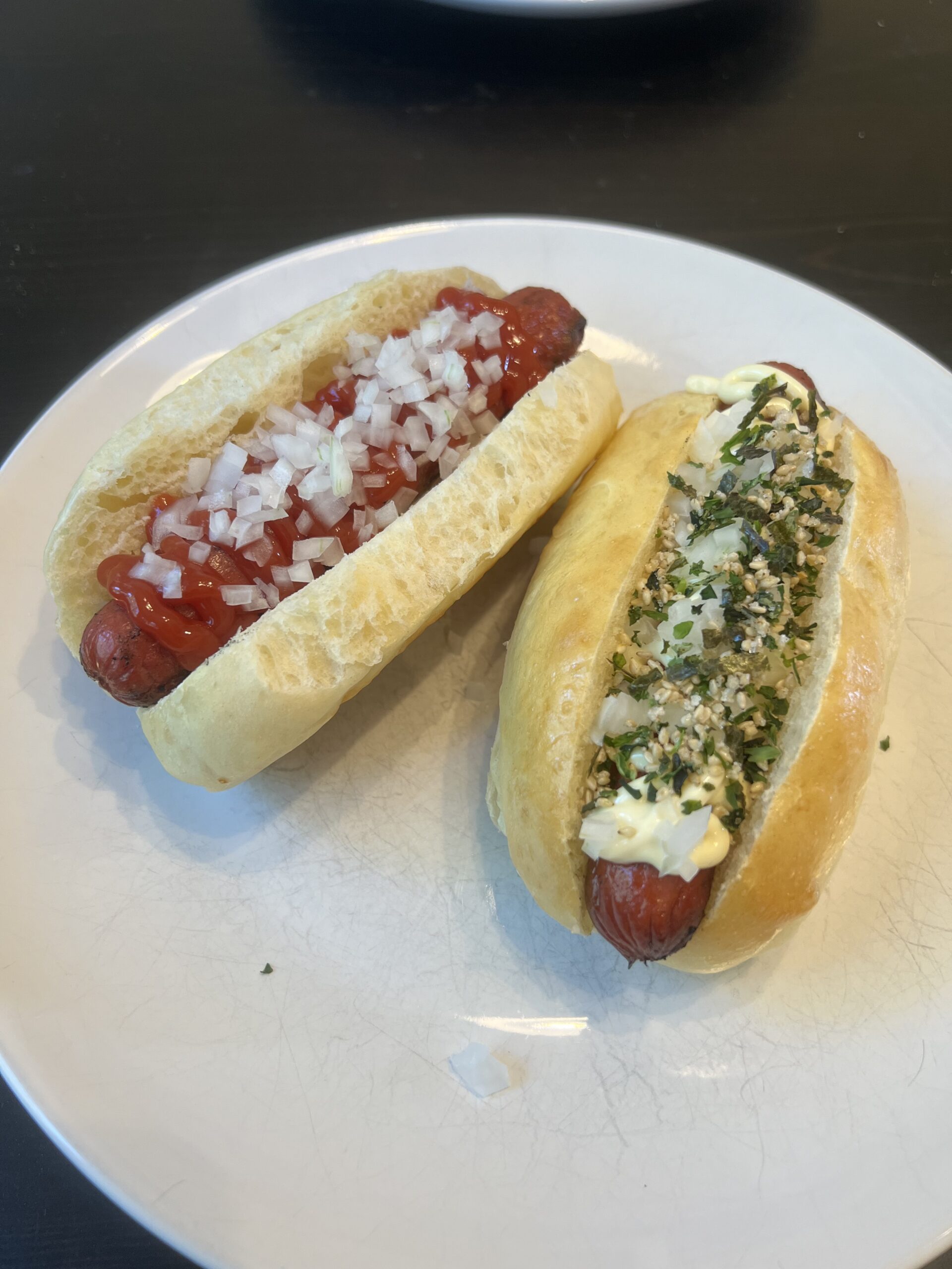 Hot Dogs with Homemade Buns