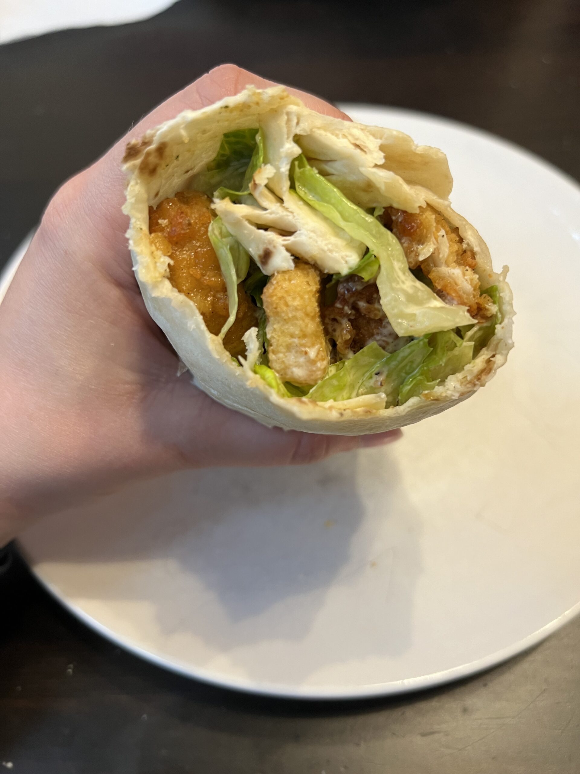 Chicken Caesar Wraps