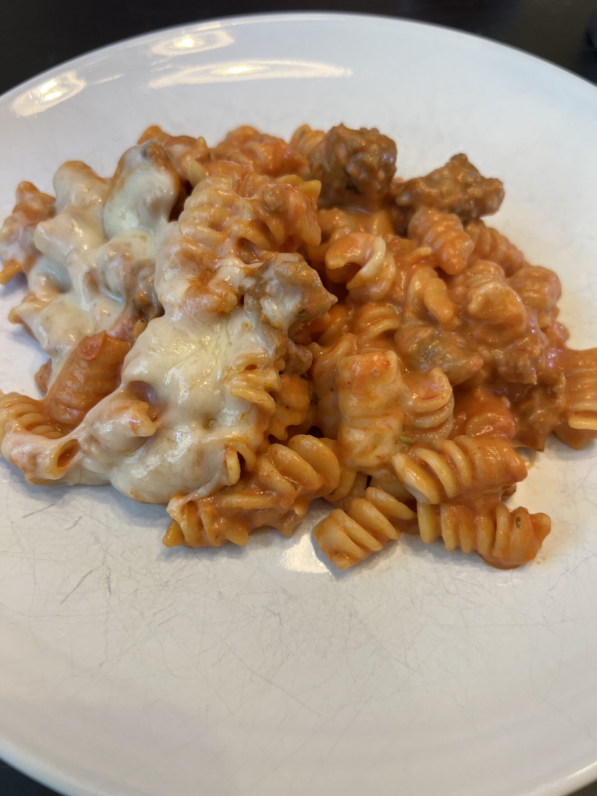 One Pot Pasta with Italian Sausage
