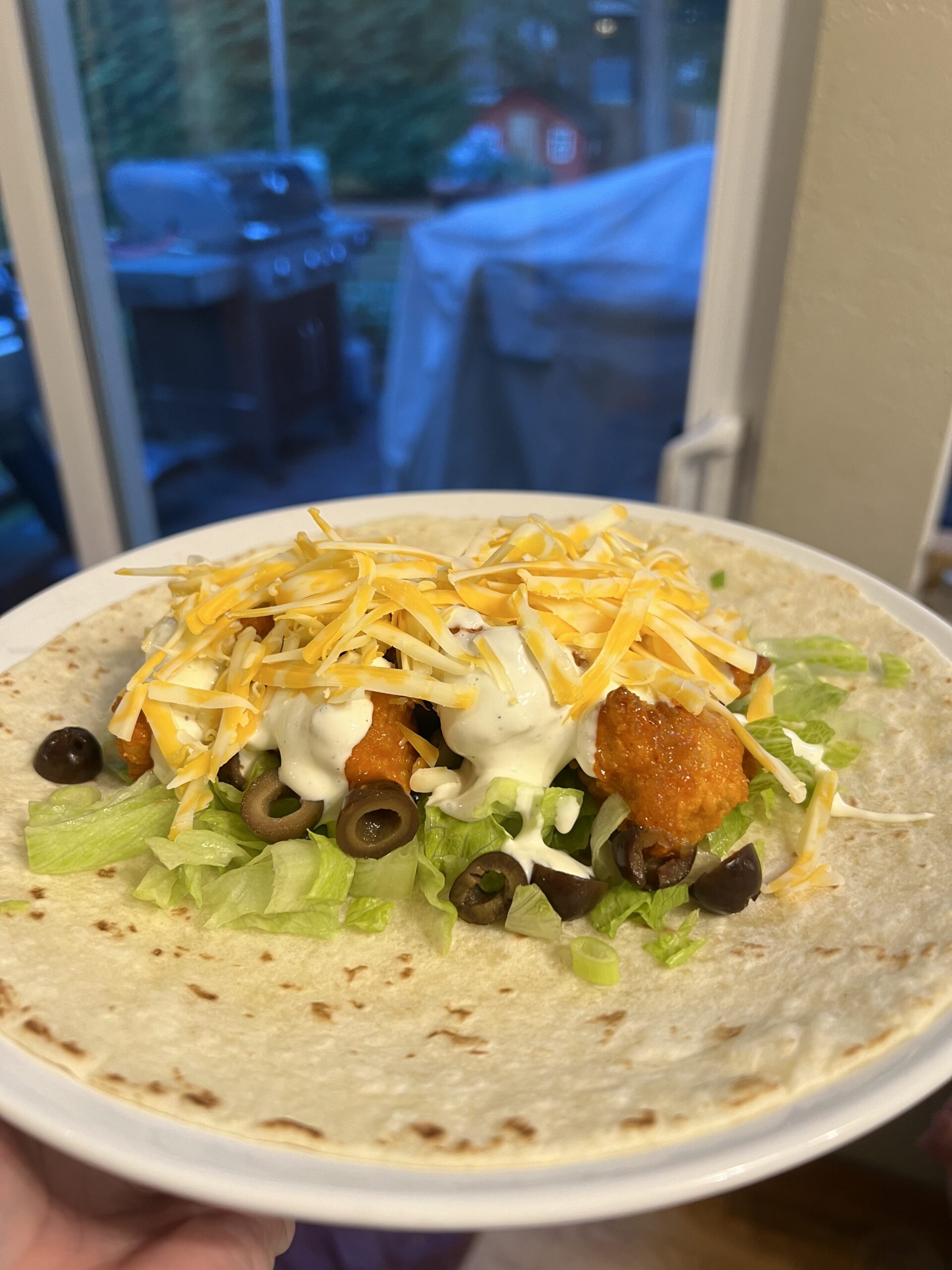 Buffalo Chicken Wraps