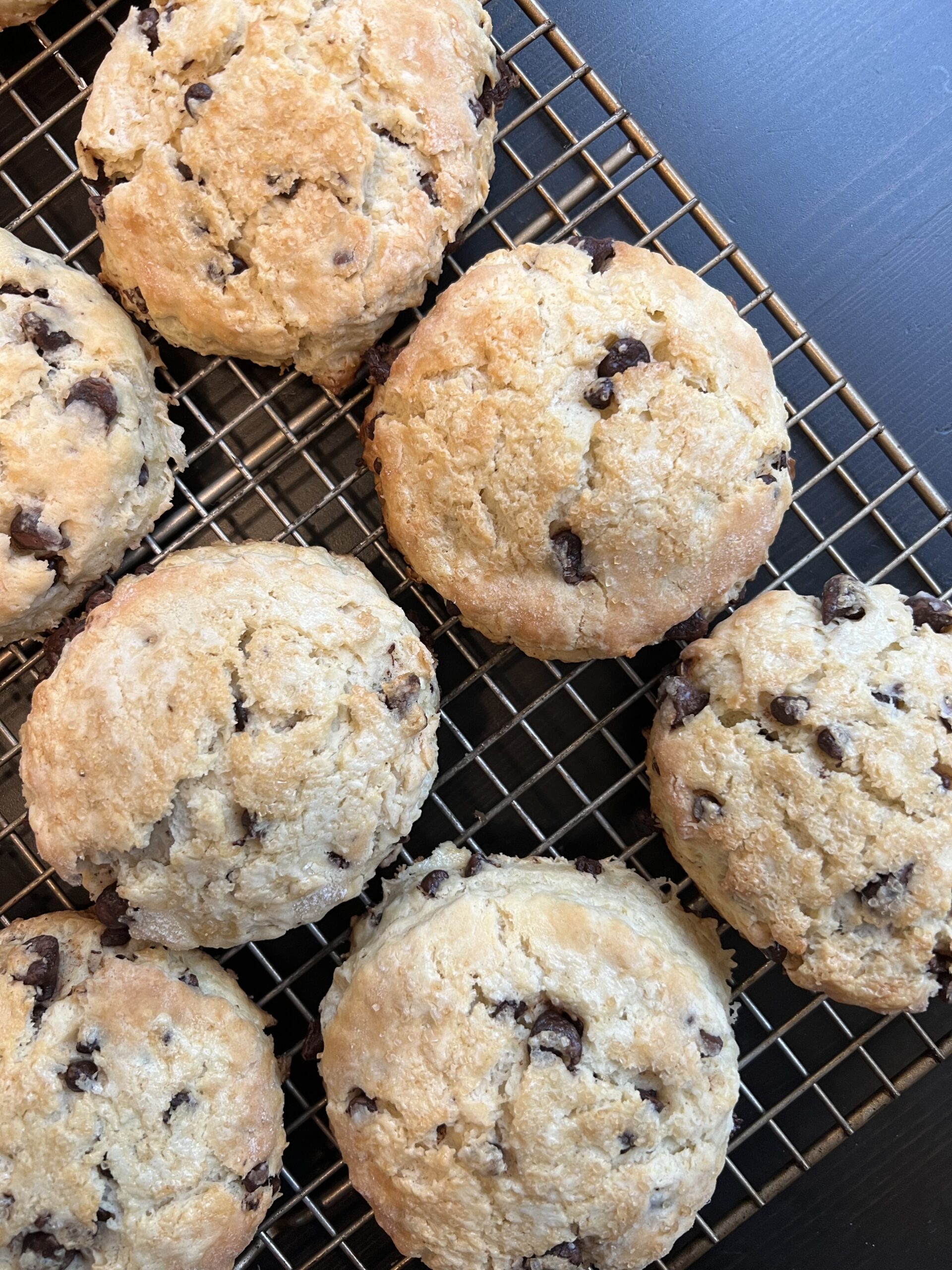 Sourdough Chocolate Chip Scones